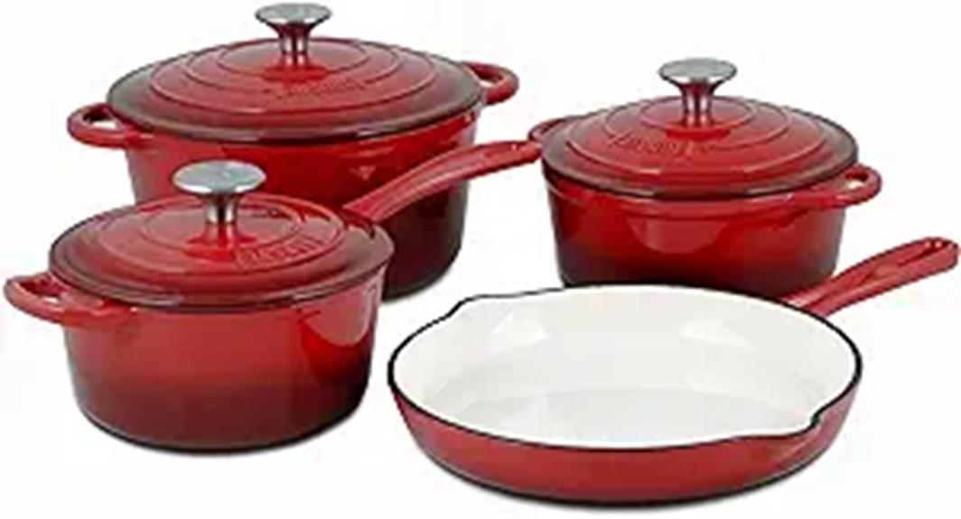 durable colorful basque cookware